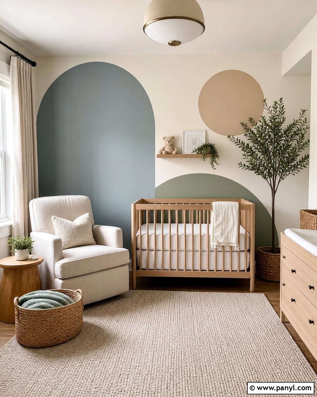 Nursery Geometric Wall Paint - 25 Geometric Wall Paint Kids