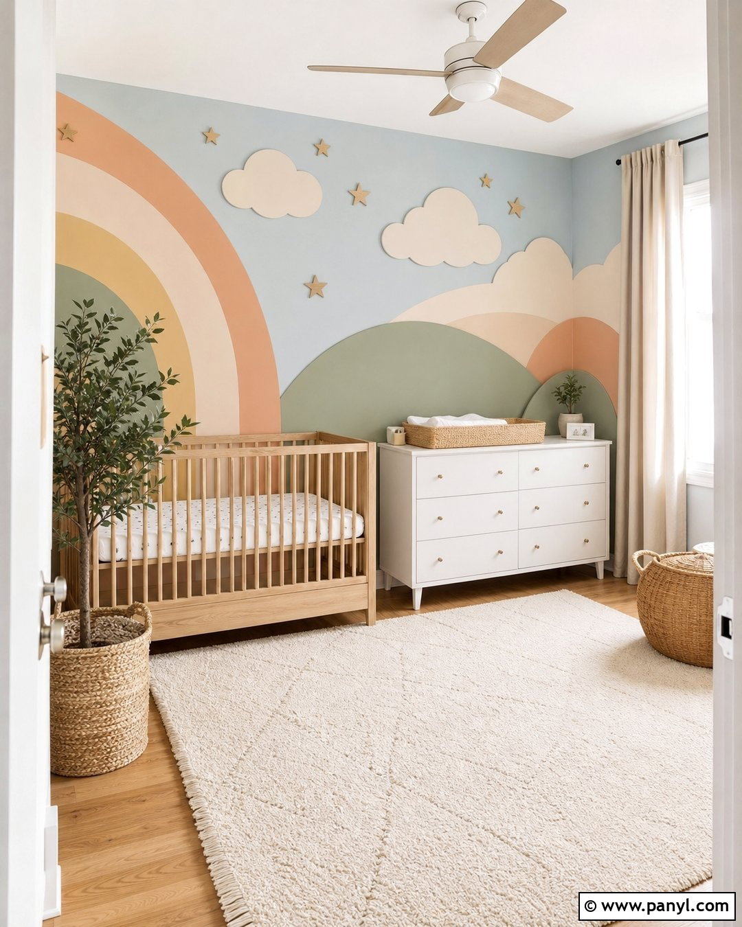 Nursery Paint Chip Wall - 30 Paint Chip Wall Ideas