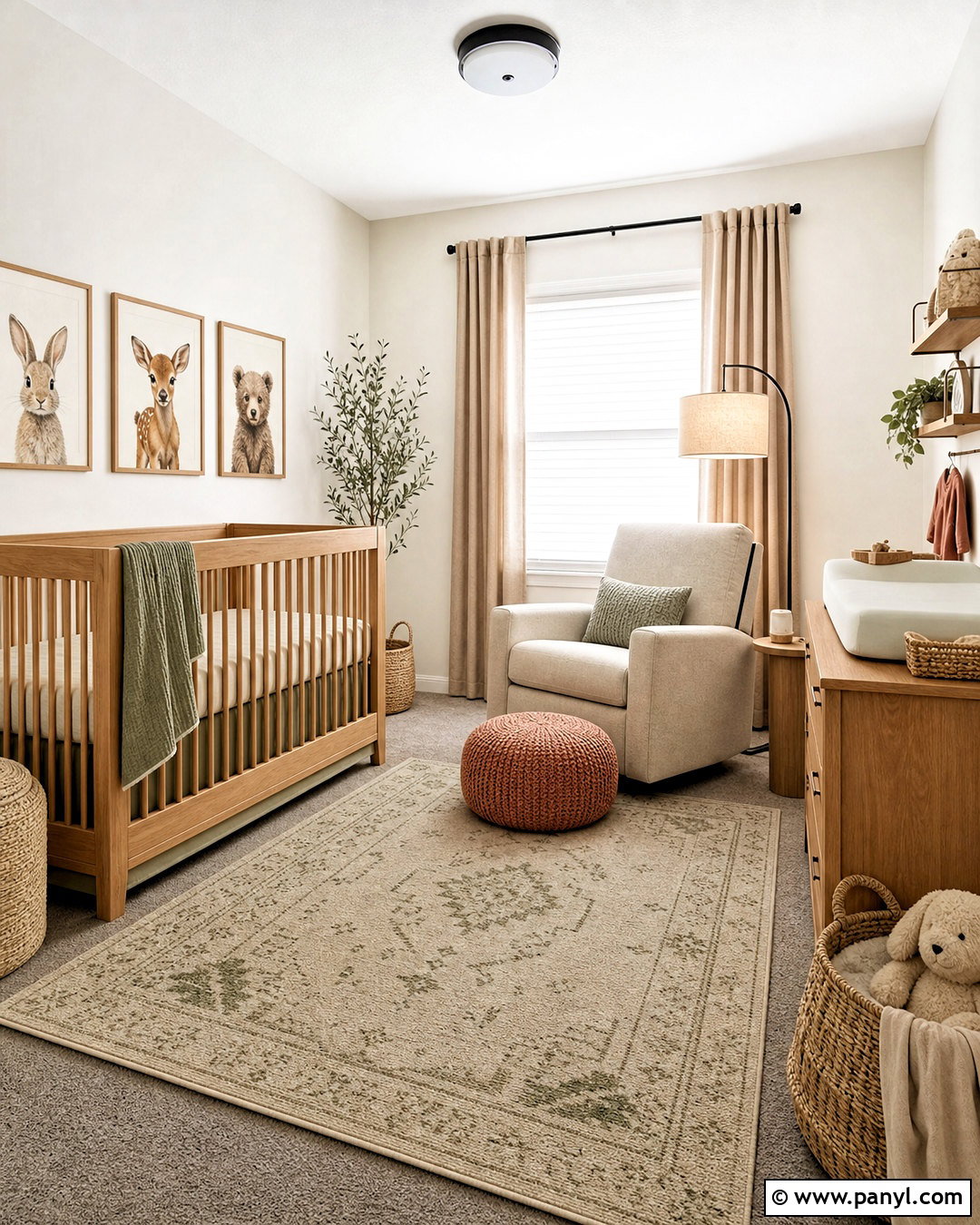 Nursery With White Walls And Grey Carpet - 20 white walls grey floor ideas