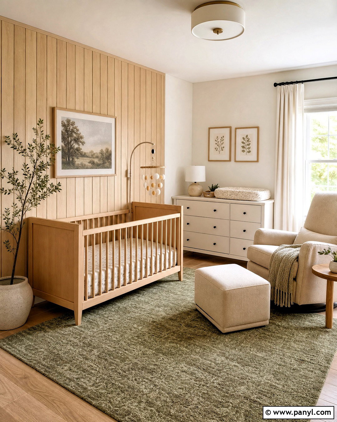 Nursery Wood Accent Wall - 20 wood accent wall ideas