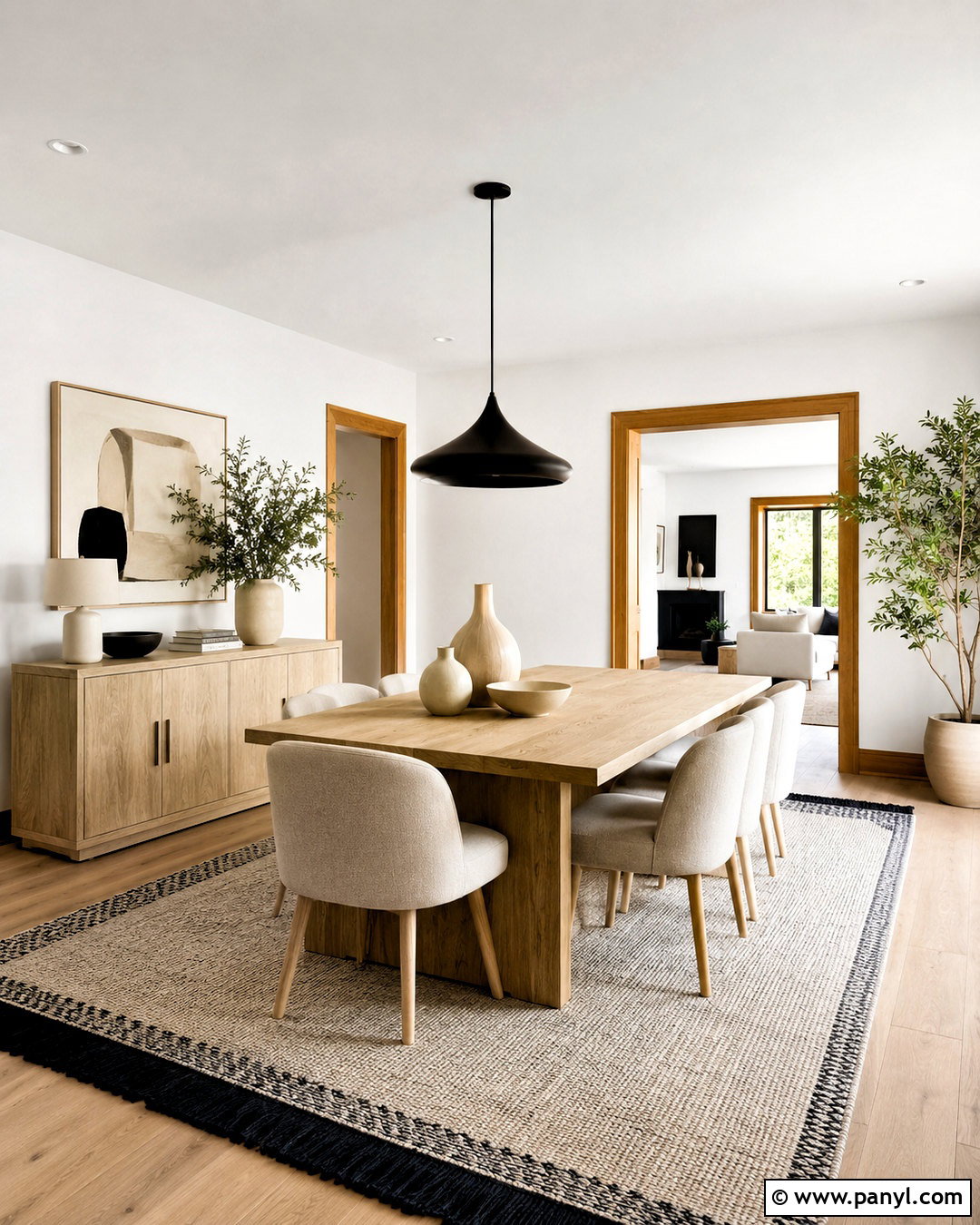 Oak Trim With White Oak Furniture - 20 oak wood trim ideas