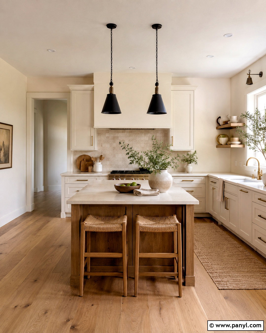 Oatmeal Beige Kitchen Walls - 35 white kitchen cabinets wall color ideas