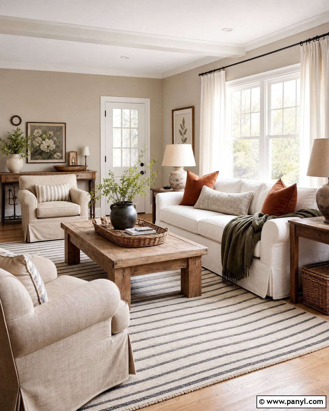 Oatmeal Beige Living Room - 30 beige wall colors for living room ideas