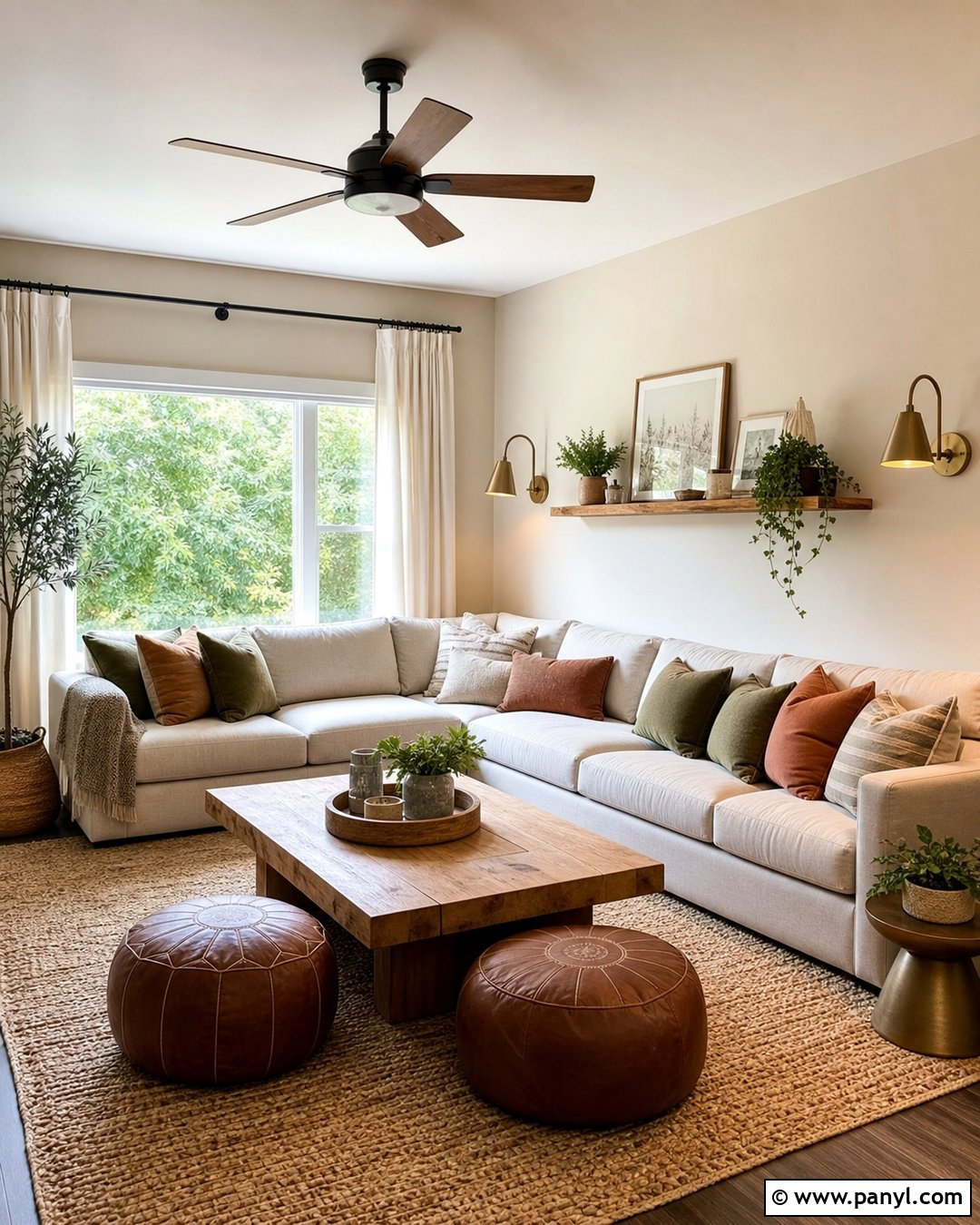 Oatmeal Boho Walls - 30 Boho Wall Colors
