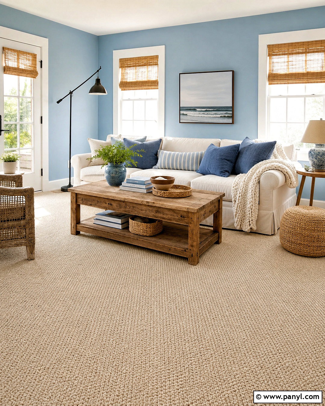 Oatmeal Carpet With Light Blue Walls - 20 What Color Carpet Goes With Light Blue Walls