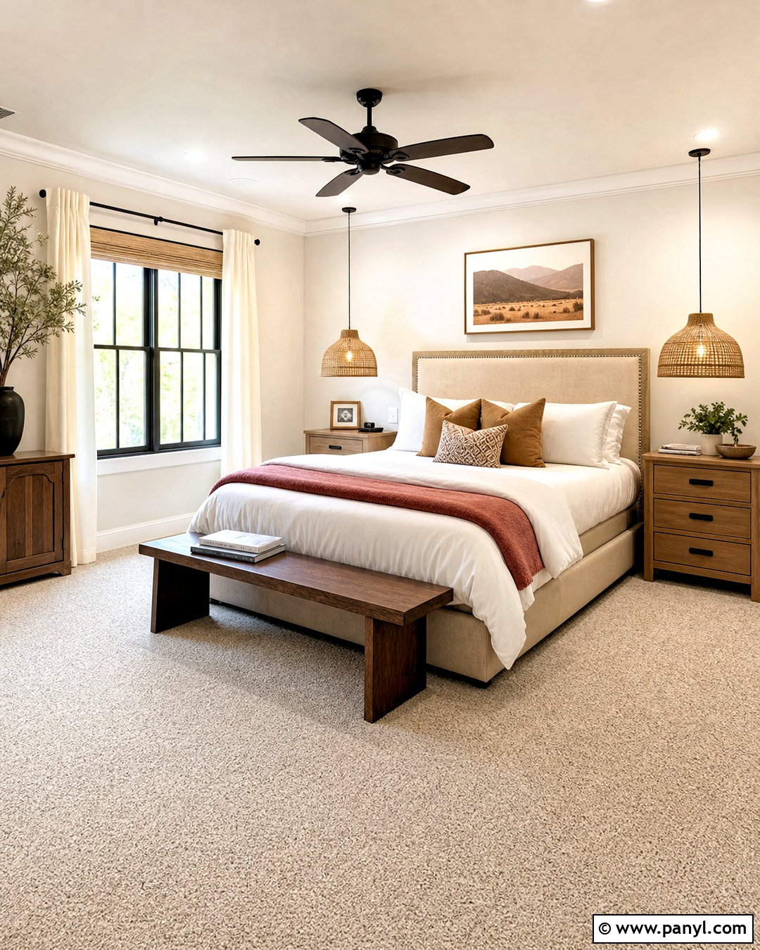 Oatmeal Carpet - 20 carpet color ideas