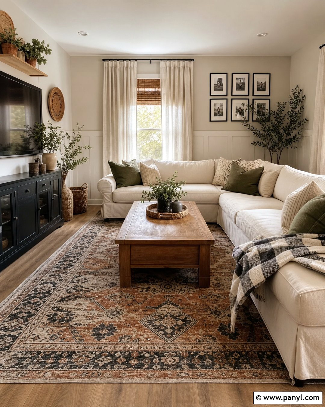 Oatmeal Farmhouse Walls - 35 Farmhouse Wall Colors