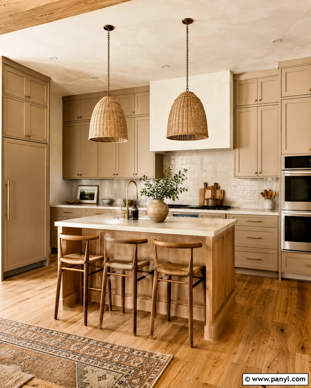 Oatmeal Kitchen Cabinets - 20 neutral kitchen cabinet colors