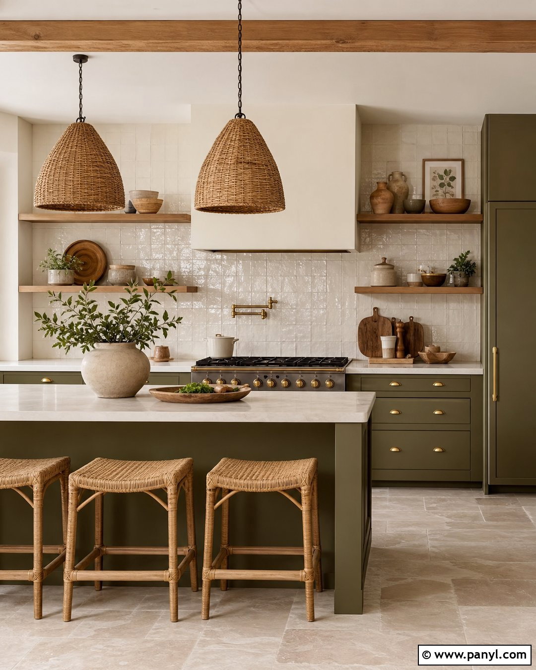 Oatmeal Kitchen Walls - 35 kitchen wall colours