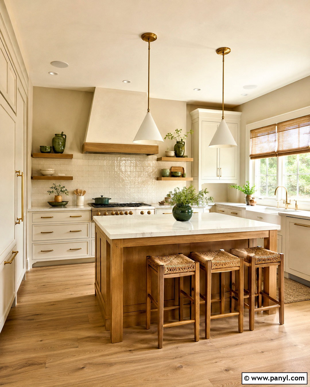 Oatmeal Kitchen Walls - 40 Kitchen Wall Colors With White Cabinets