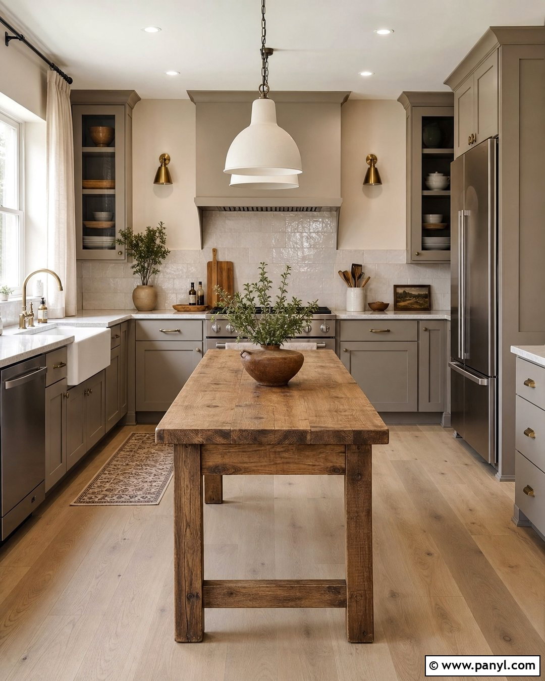Oatmeal Walls With Gray Cabinets - 30 Wall Color For Grey Cabinets