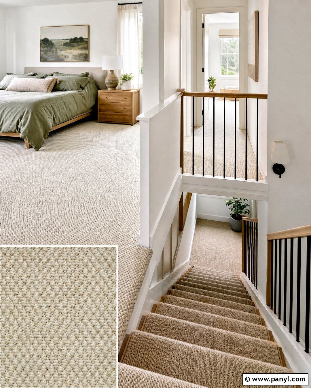 Oatmeal Wool Upstairs Carpet - 20 upstairs carpet ideas