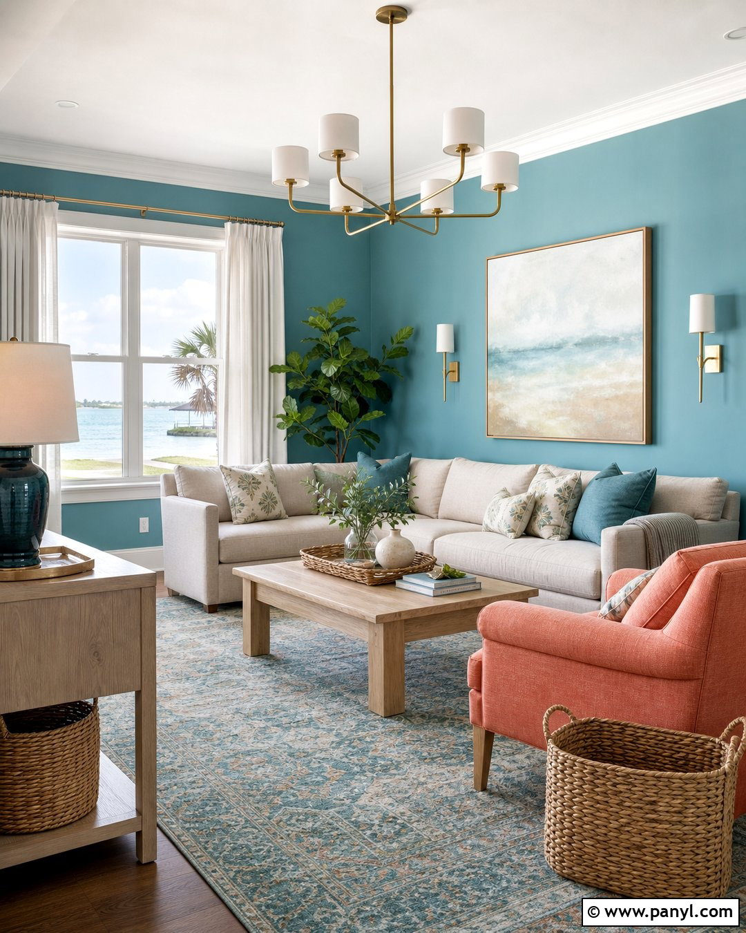 Ocean Teal Wall Color - 35 Best Wall Colors