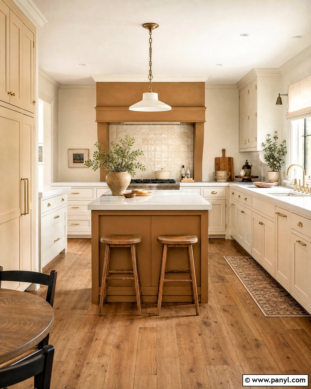 Ochre And Cream Kitchen - 20 warm toned kitchen ideas