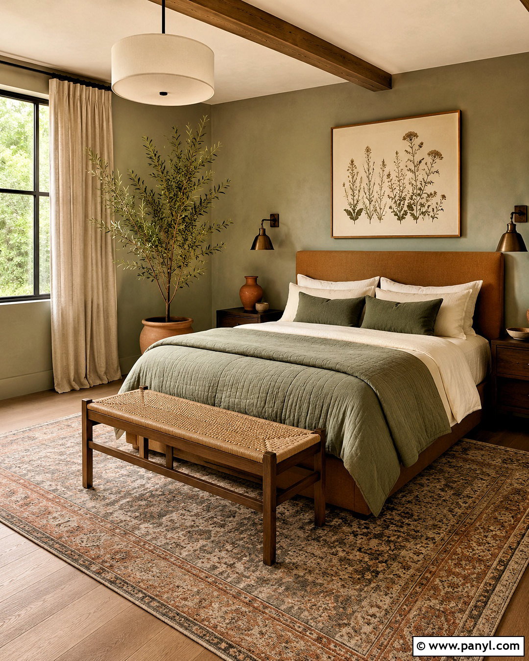 Ochre And Sage Green Bedroom - 20 ochre bedroom ideas