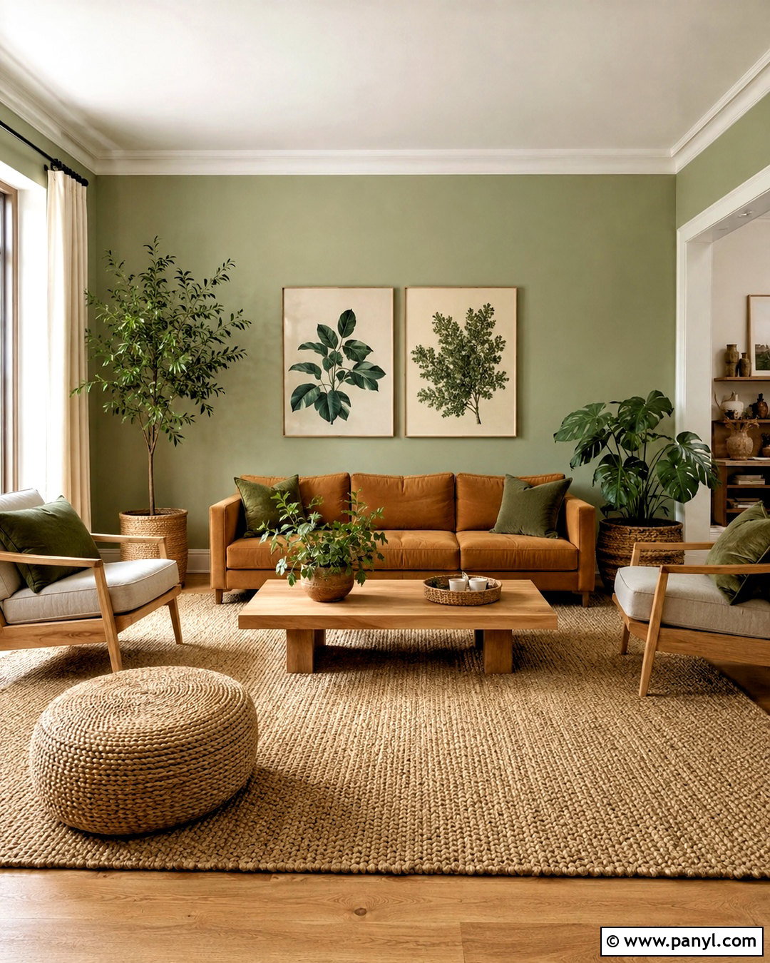 Ochre And Sage Green Living Room - 20 ochre living room ideas