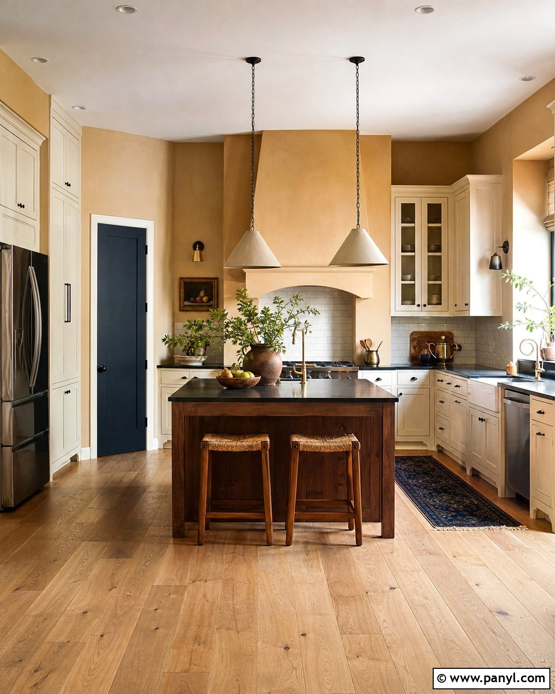 Ochre Kitchen Walls - 35 Kitchen Color Ideas For Walls