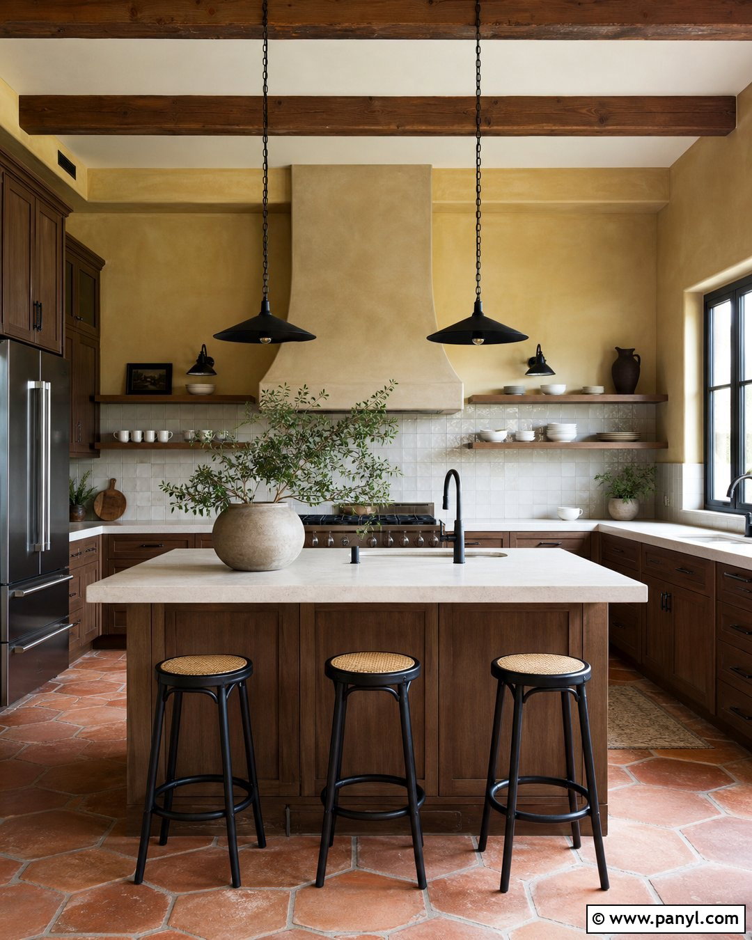 Ochre Kitchen Walls - 35 Paint Colors For Kitchen Walls