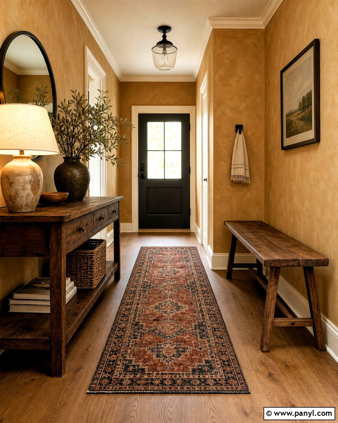 Ochre Limewash Palette - 20 limewash color palette ideas
