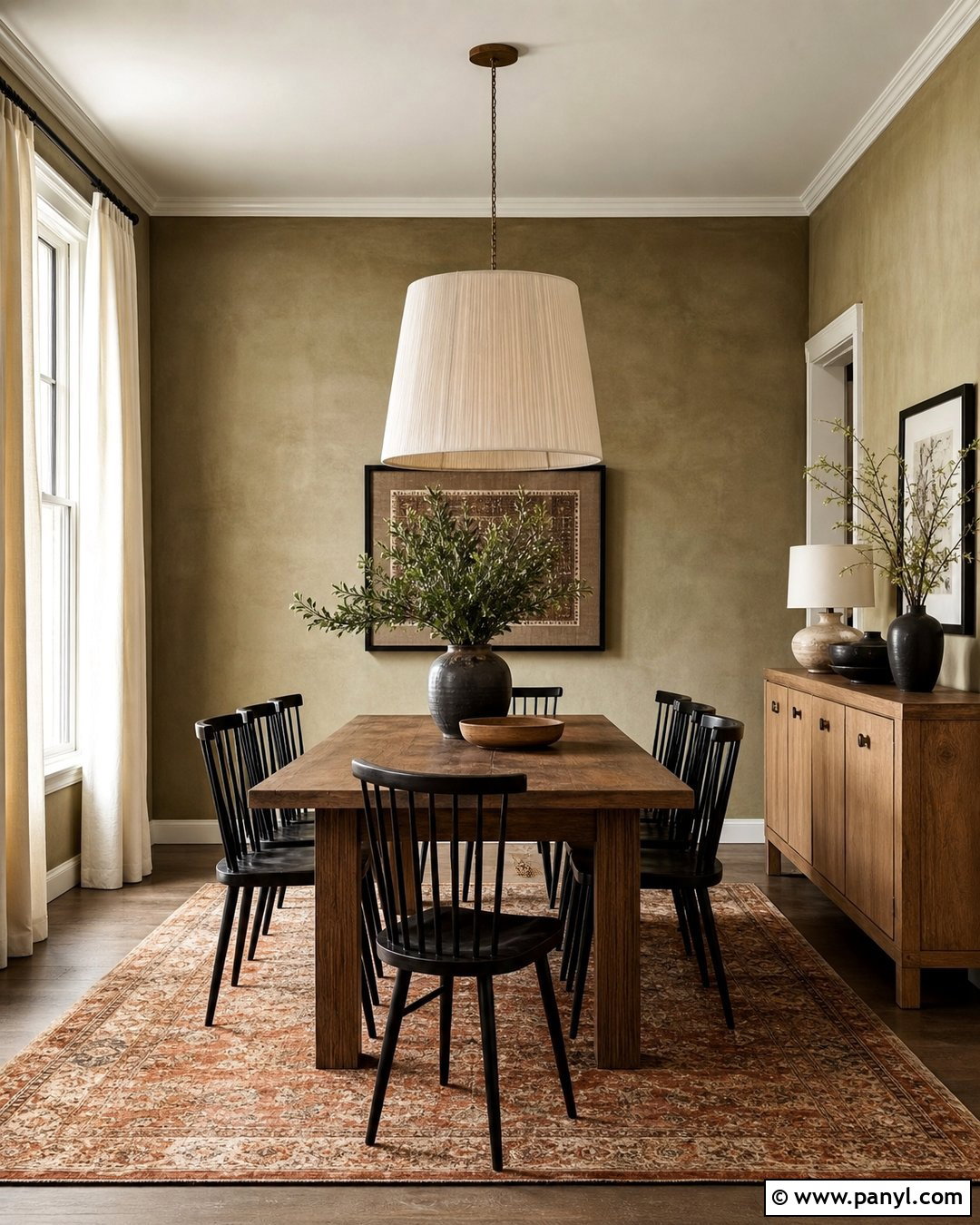 Ochre Limewash Walls - 25 Limewash Walls Colors