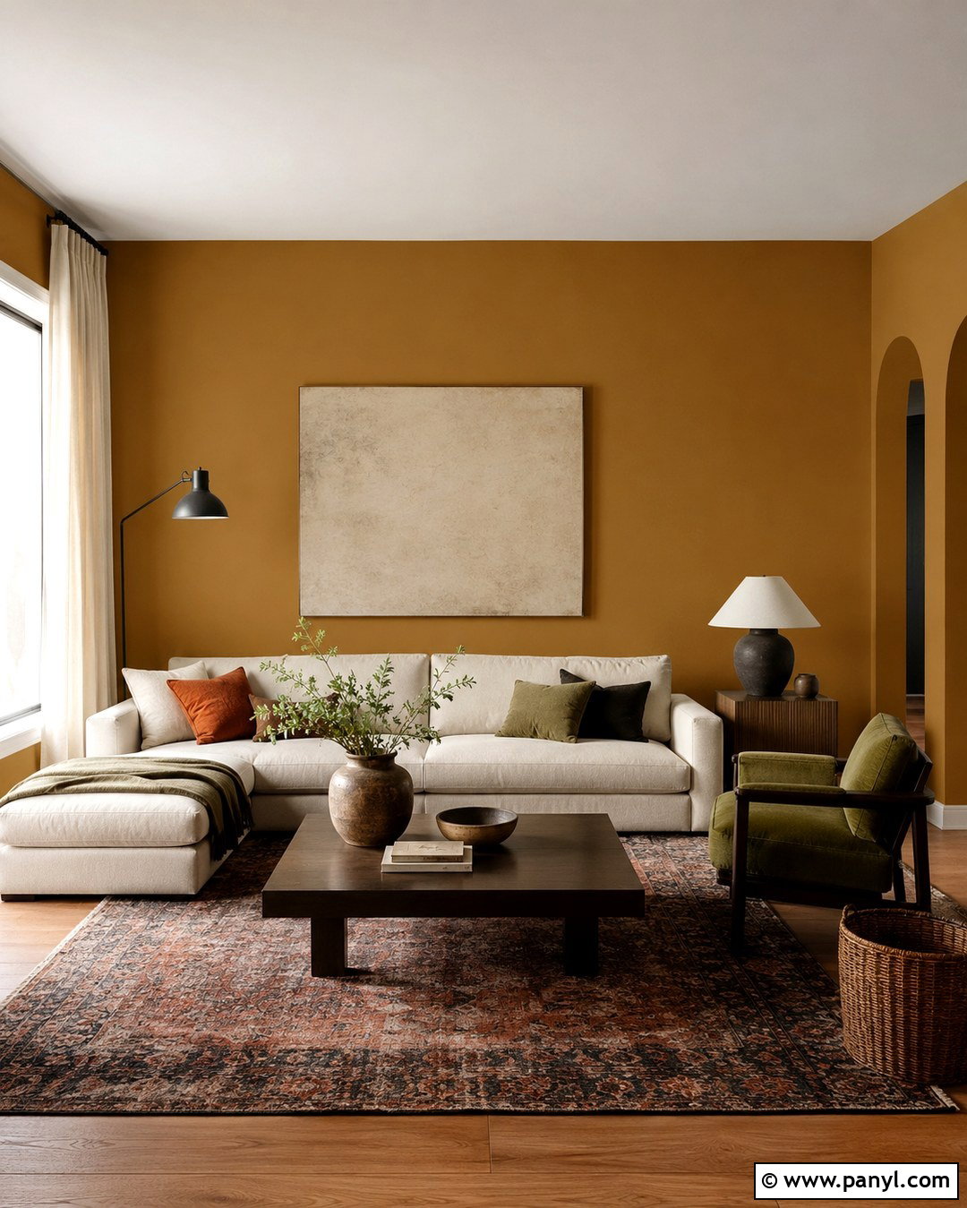 Ochre Living Room Walls - 20 Living Room Wall Color Ideas Modern Ideas
