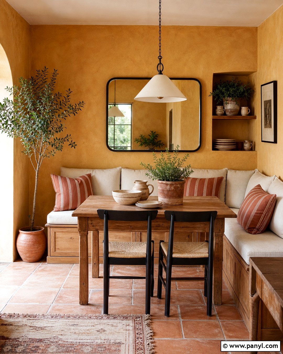 Ochre Stucco Wall Texture - 50 wall colour texture ideas
