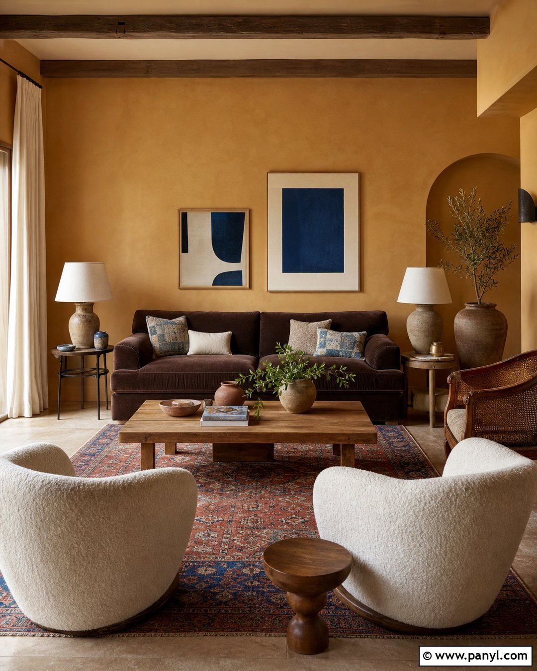 Ochre Wall Color - 35 Best Wall Colors