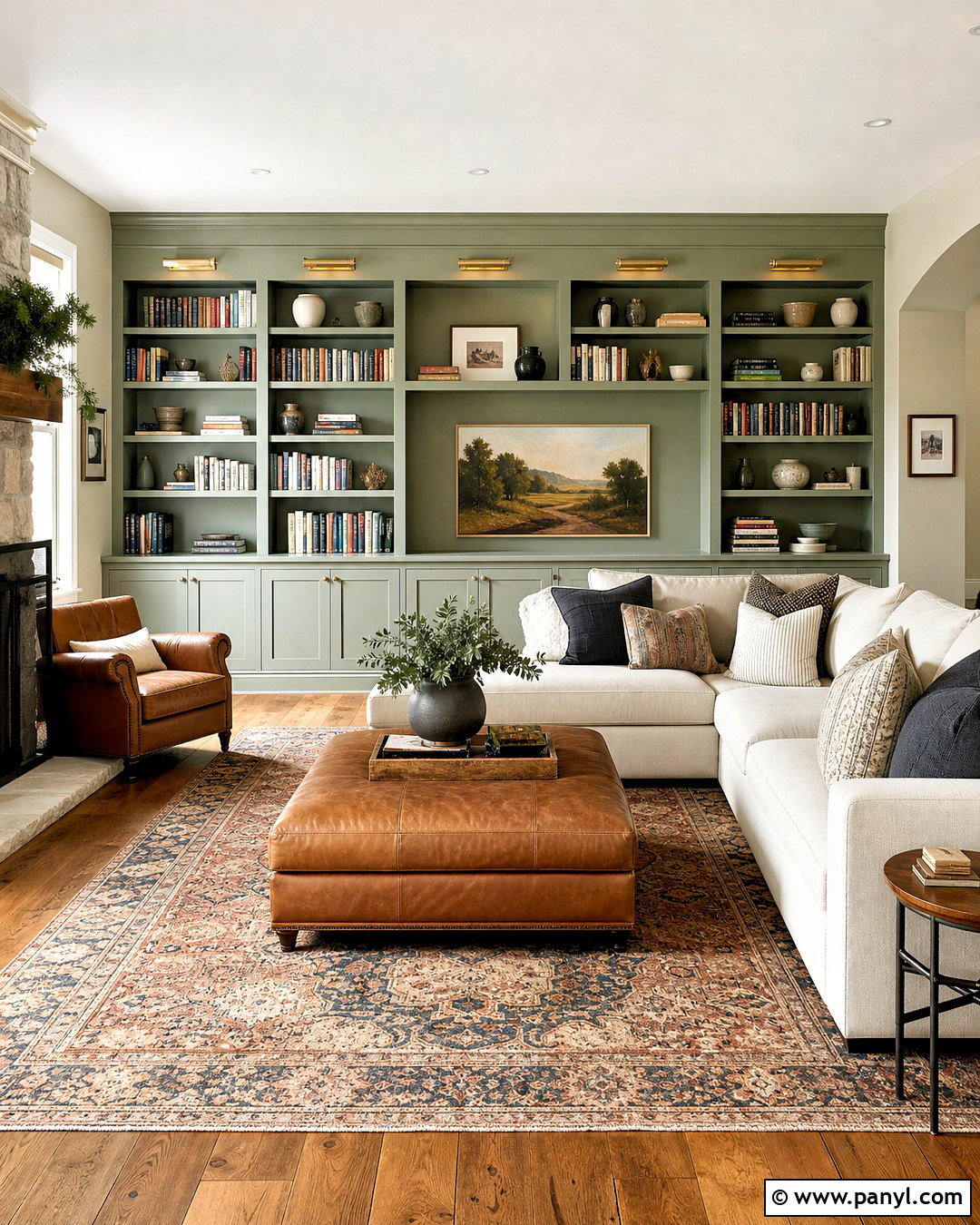 October Mist Built-In Bookshelves - 20 october mist benjamin moore ideas