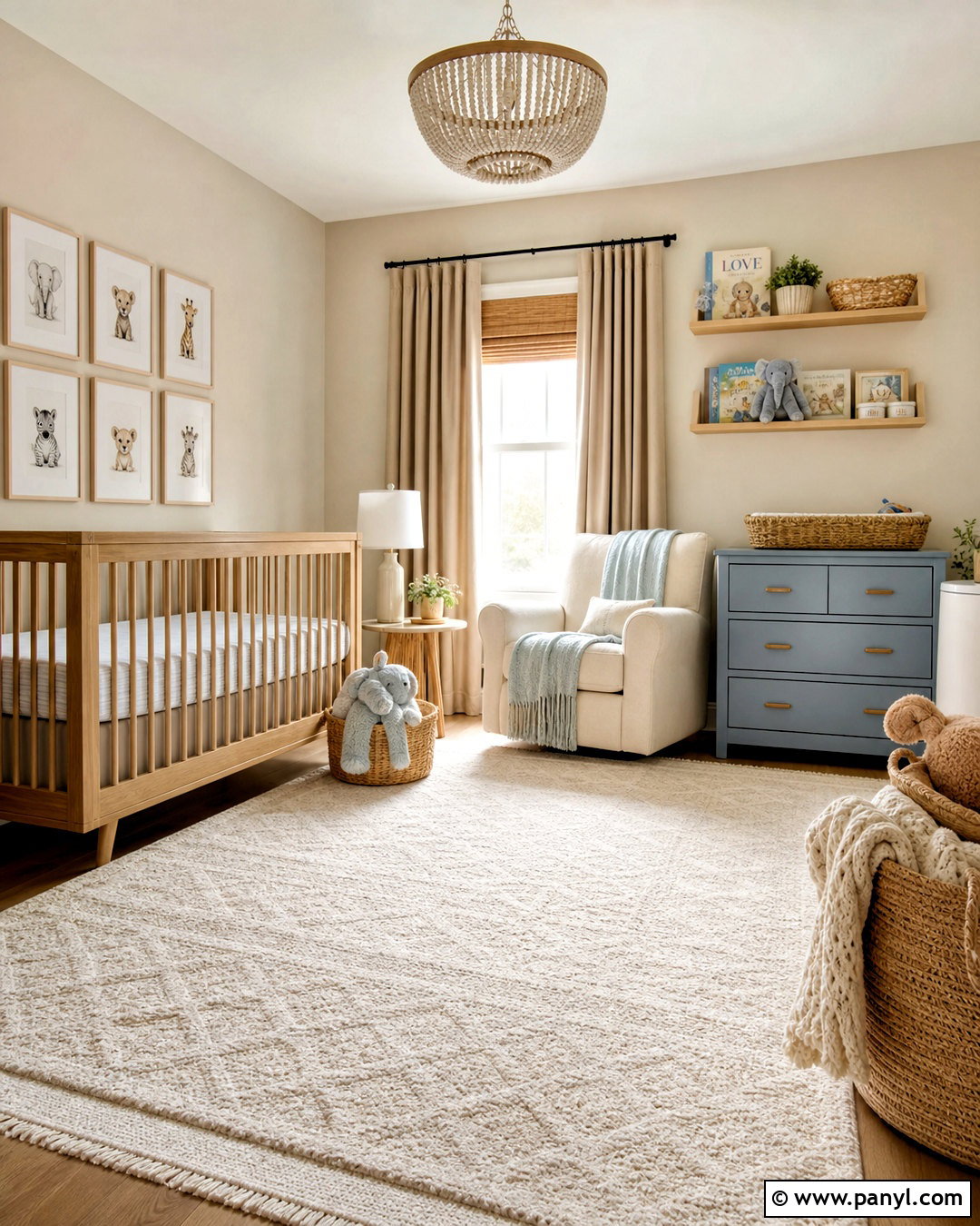 Off White And Dusty Blue Nursery - 20 off white room color ideas