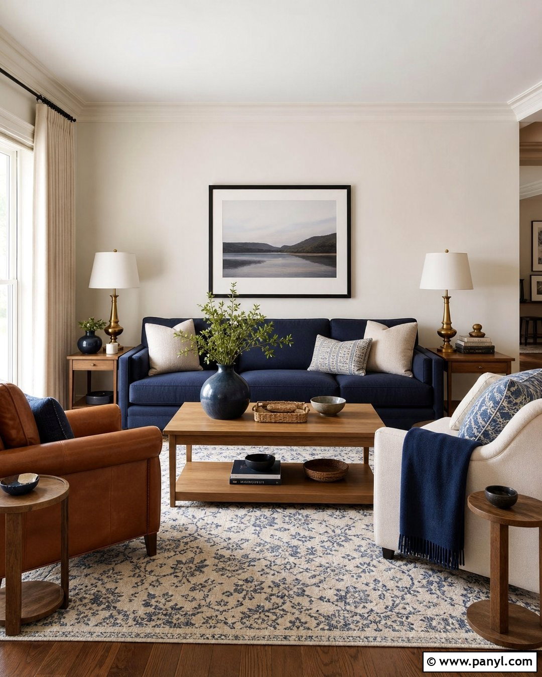 Off White And Navy Blue - 20 Best Off White Wall Color Ideas