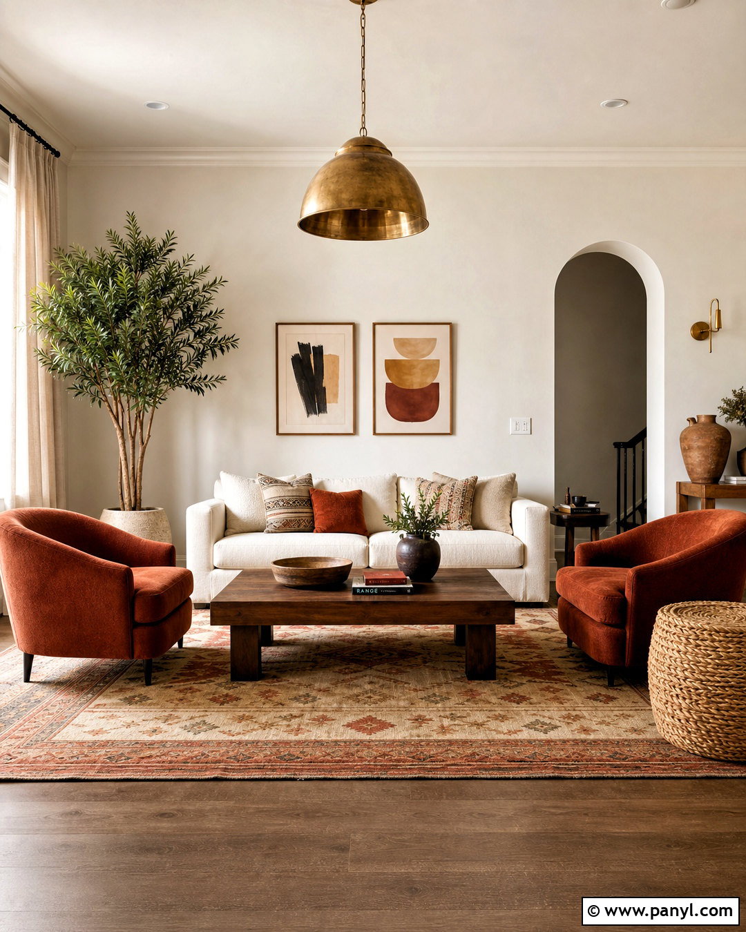 Off White And Terracotta Living Room - 20 off white room color ideas