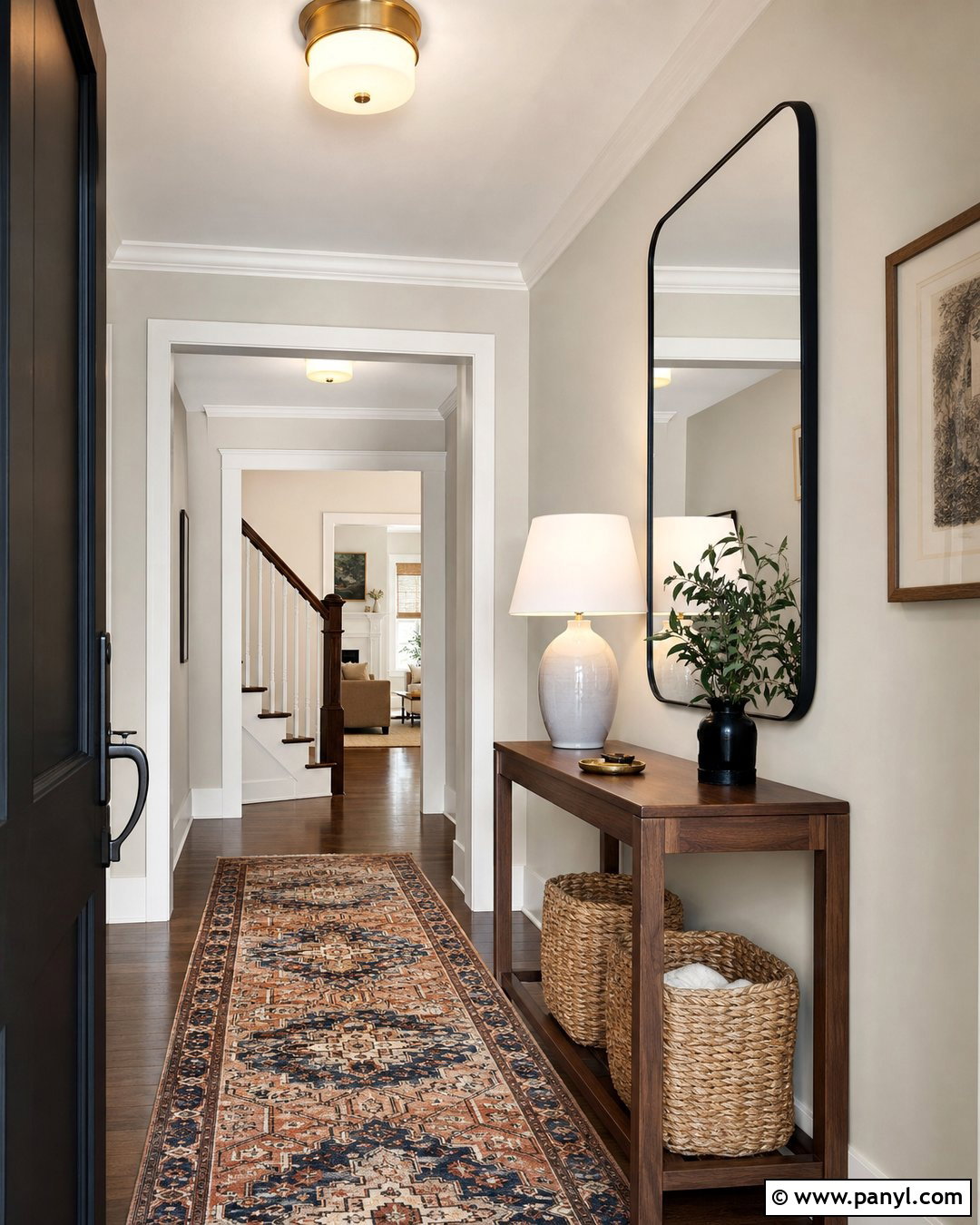 Off White Entryway - 20 Best Off White Wall Color Ideas