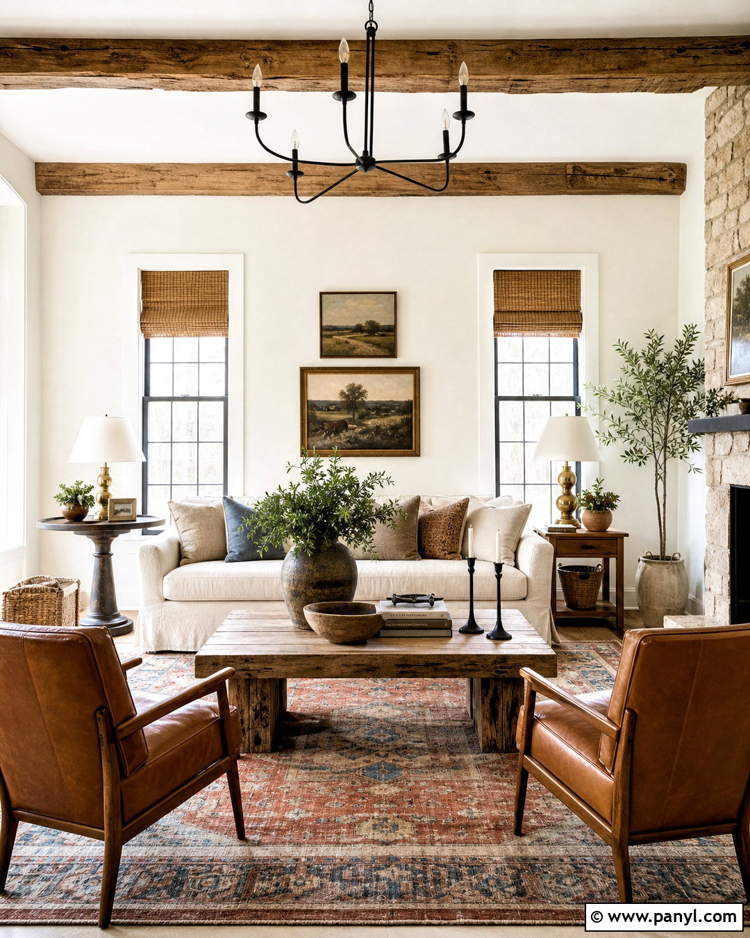 Off White Farmhouse Living Room - 20 off white wall paint ideas