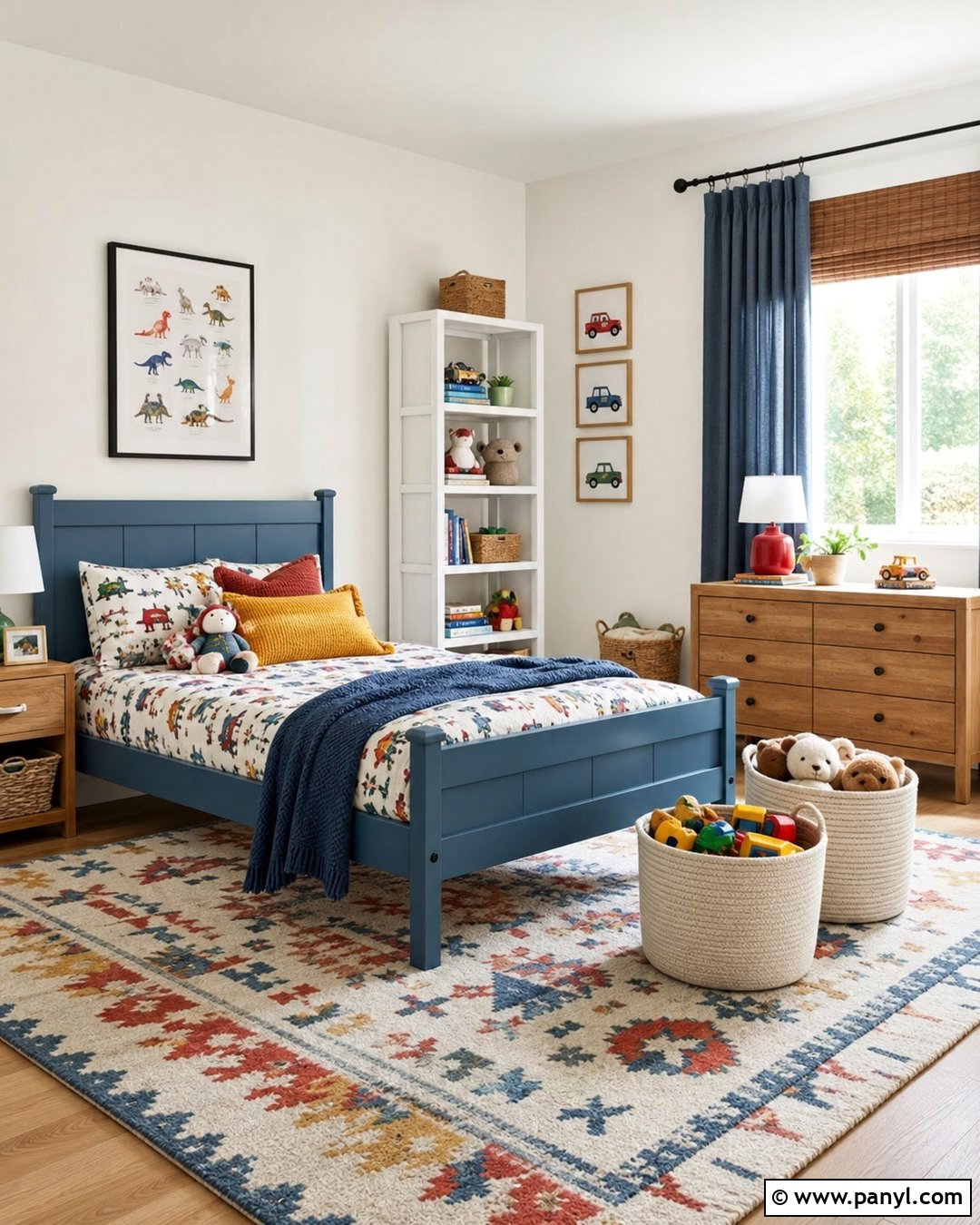 Off White Kids Room With Colorful Decor - 35 off white wall color ideas