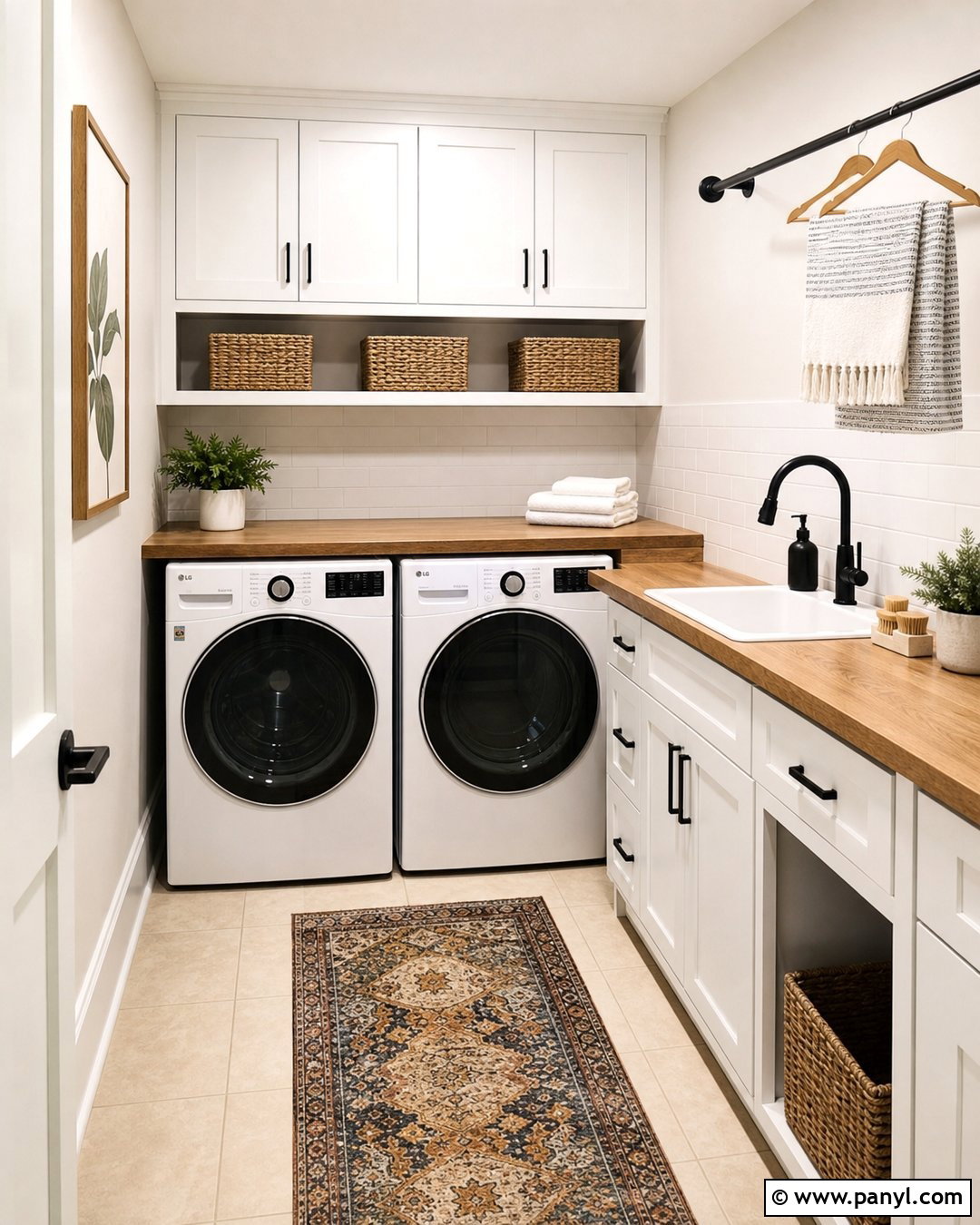 Off White Laundry Room With White Cabinets - 30 off white walls with white trim ideas