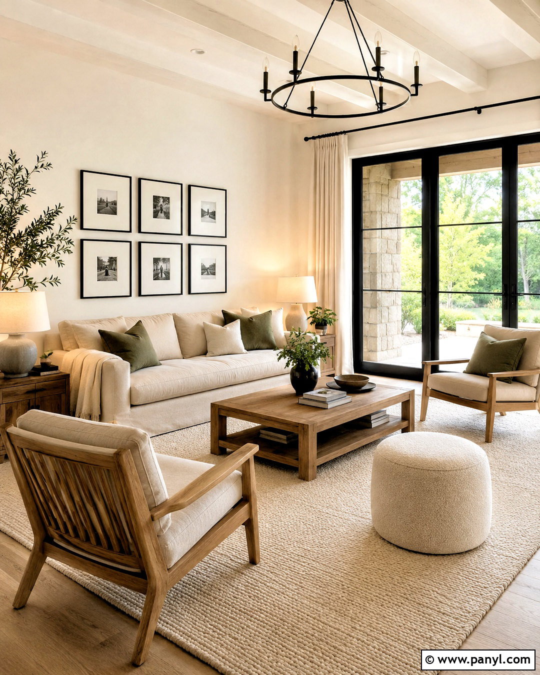 Off White Living Room With Light Oak - 20 off white interior ideas