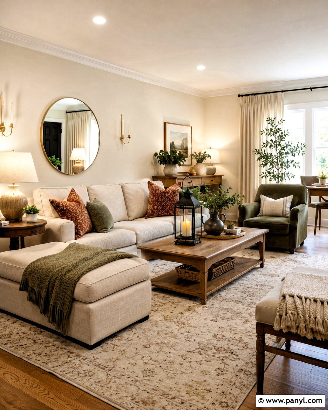 Off White Living Room With Low Natural Light - 20 off white living room walls