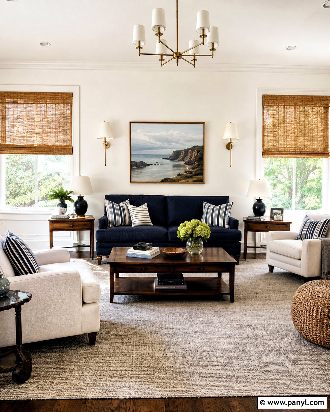 Off White Living Room With Navy Blue - 20 off white living room walls