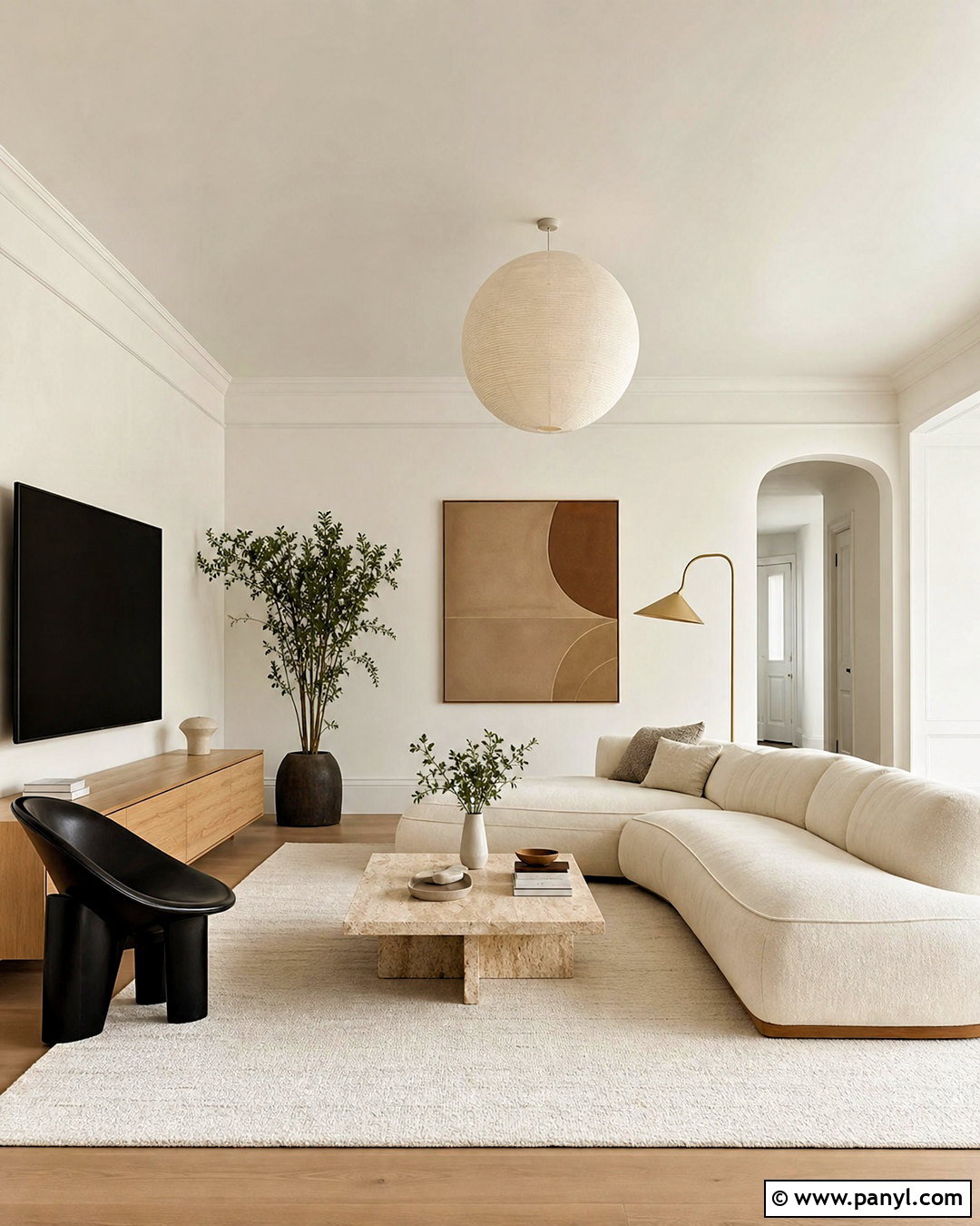 Off White Modern Interior - 20 off white interior paint ideas