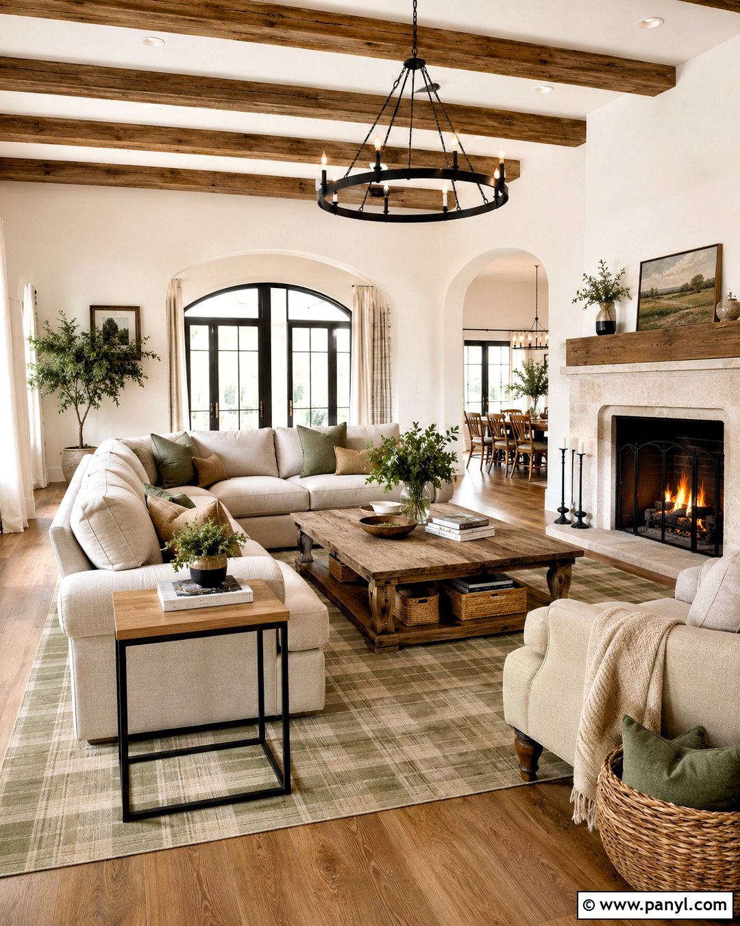 Off White Open Concept Living Room - 20 off white living room walls