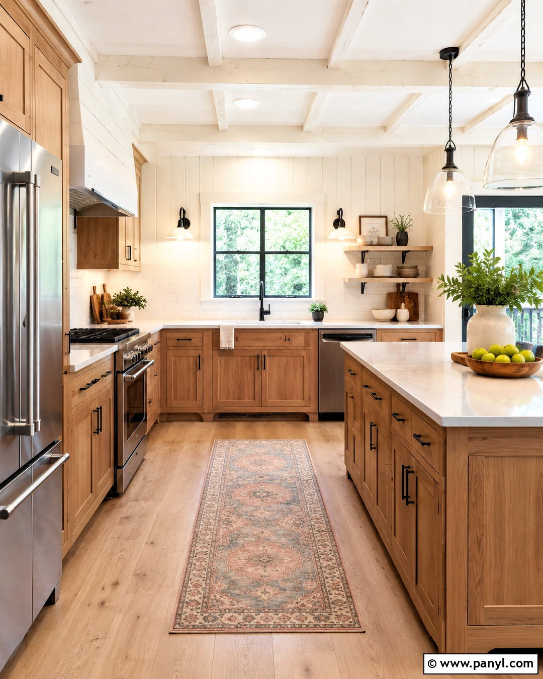 Off White Painted Knotty Pine Kitchen Walls - 20 painted knotty pine walls before after ideas