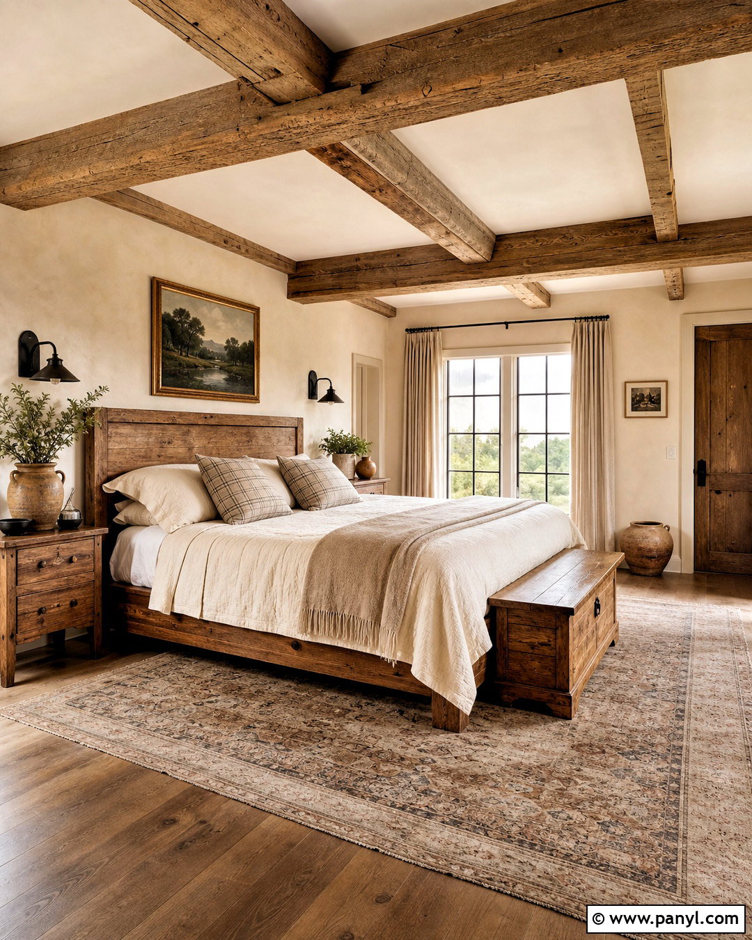 Off White Rustic Bedroom - 20 off white room color ideas
