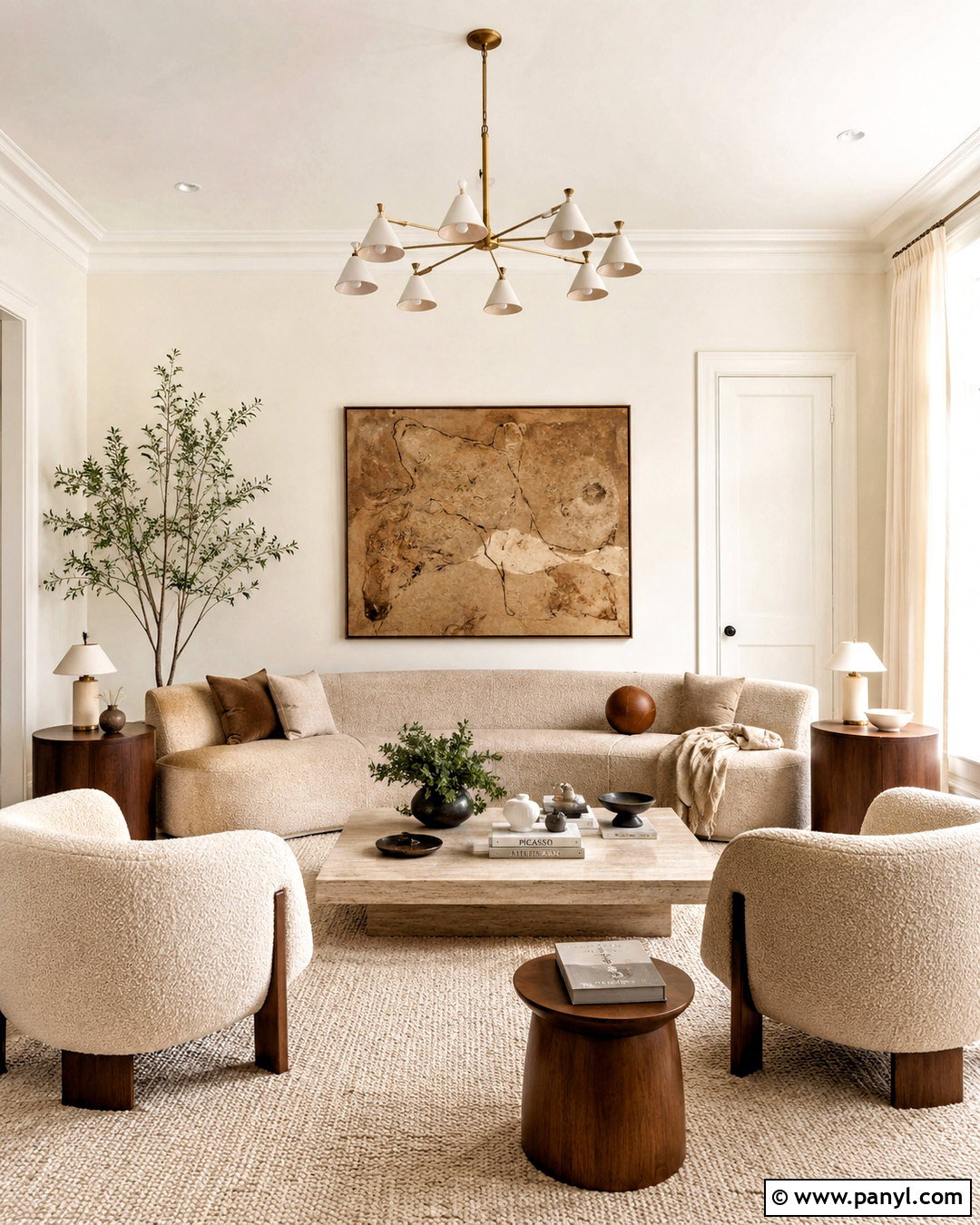 Off White Scandinavian Living Room - 20 off white living room walls