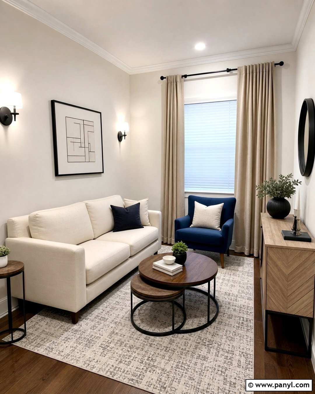 Off White Small Living Room - 30 off white walls with white trim ideas