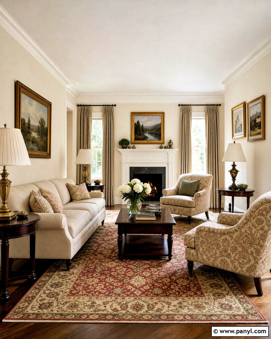 Off White Traditional Interior - 20 off white interior paint ideas