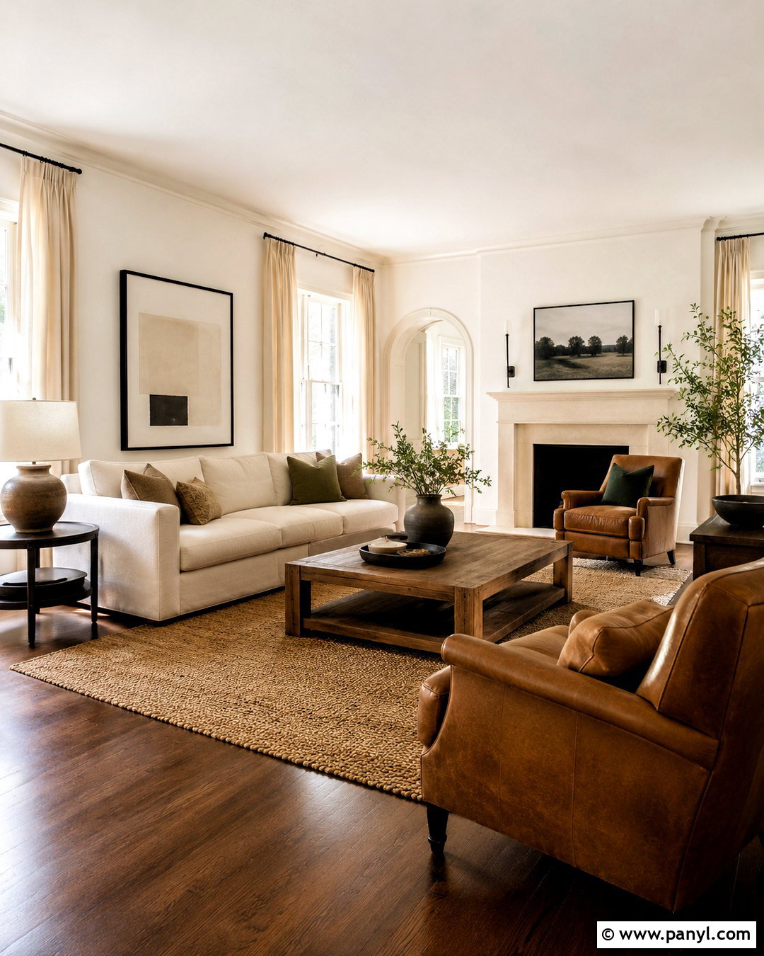 Off-White Trim With White Walls - 20 off white trim ideas