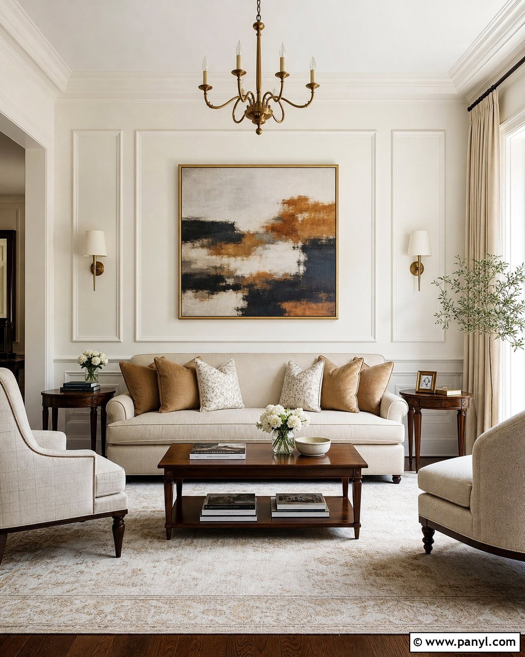 Off White Walls With Picture Frame Molding - 45 off white walls
