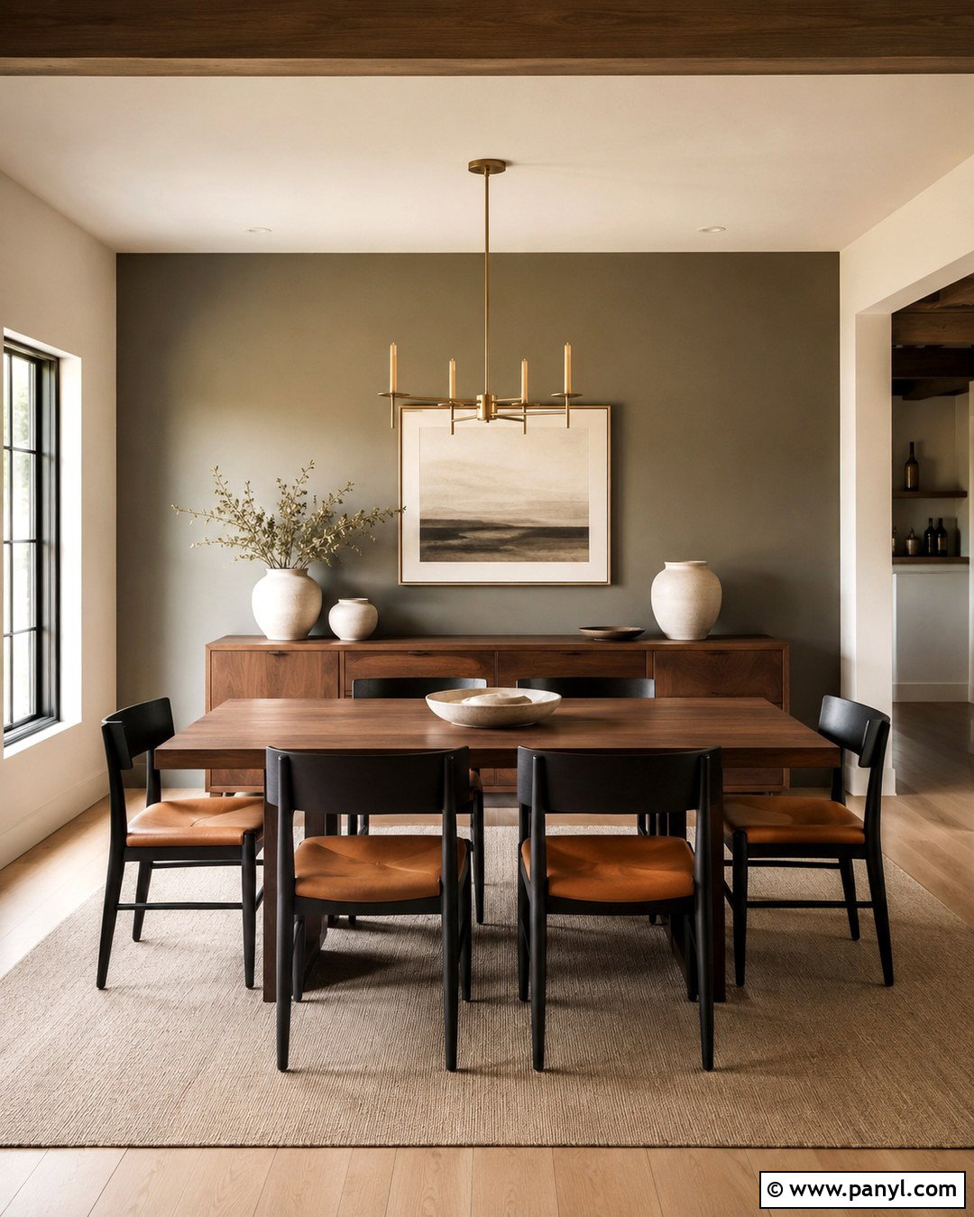 Olive Gray Accent Wall - 20 Neutral Accent Wall Color Ideas