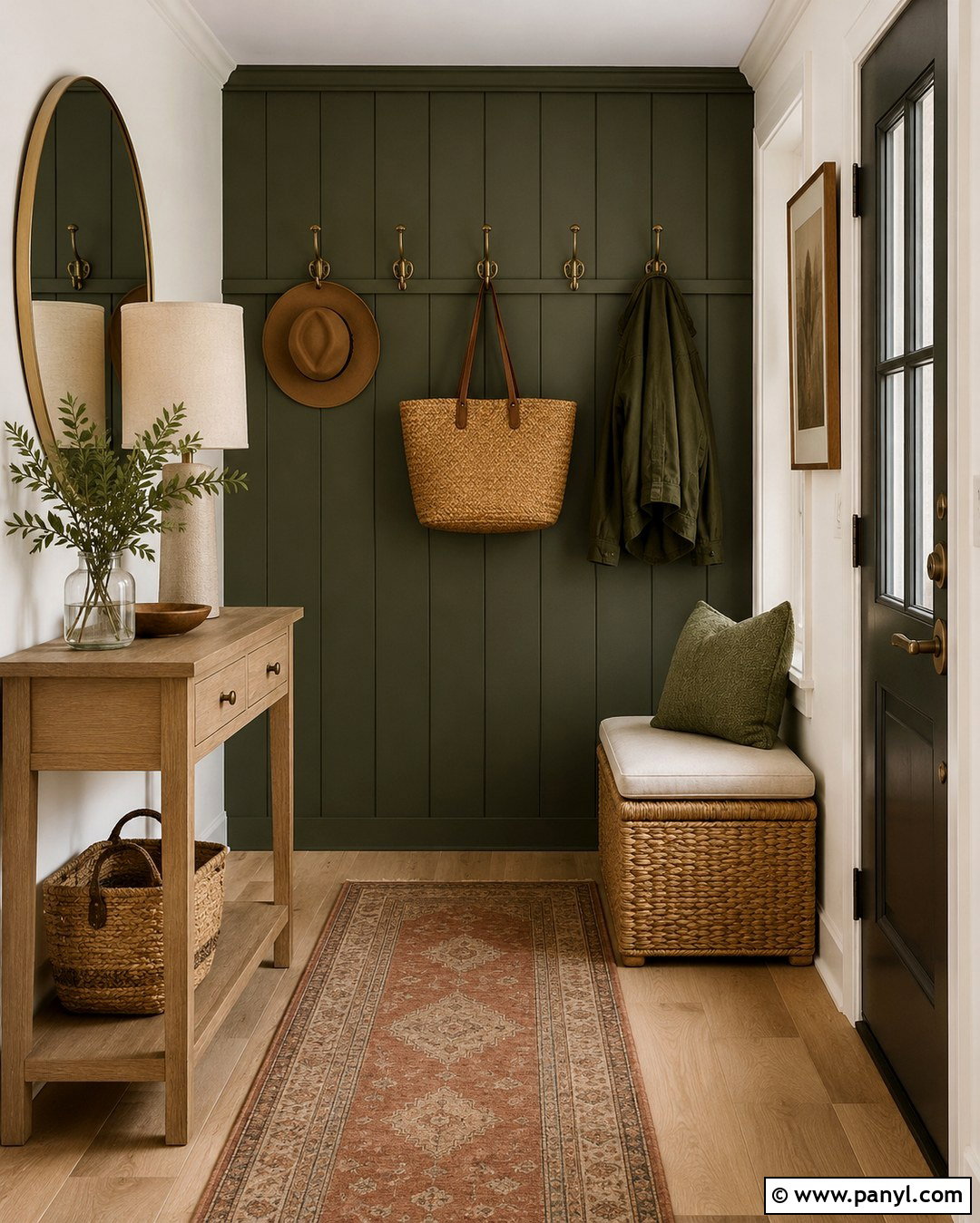 Olive Green Accent Wall - 20 Best Colors For Accent Walls