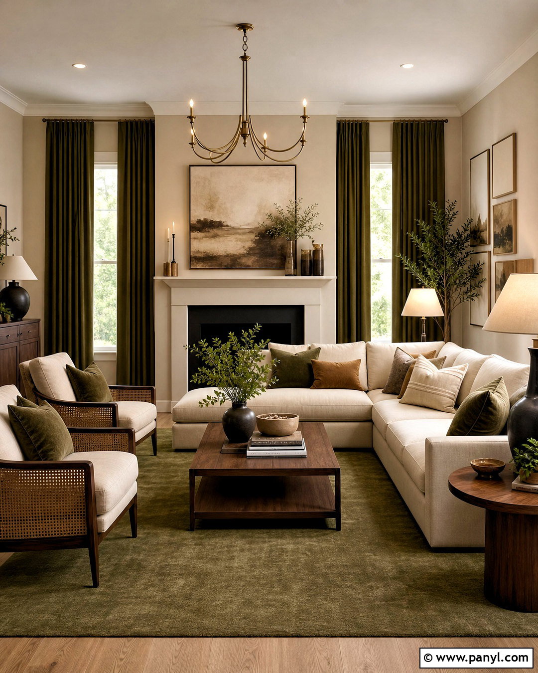 Olive Green And Beige Living Room - 20 olive green living room color scheme ideas